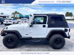 Used 2002 Jeep Wrangler 2d Convertible Sport at Victory Auto Store near Stuart, FL