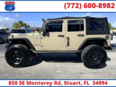 Used 2017  Jeep Wrangler Unlimited Sport 4x4 at Victory Auto Store near Stuart&comma; FL