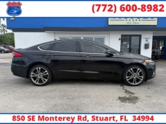 Used 2020  Ford Fusion 4d Sedan AWD Titanium at Victory Auto Store near Stuart&comma; FL