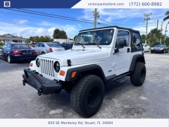 Used 2002 Jeep Wrangler 2d Convertible Sport at Victory Auto Store near Stuart, FL