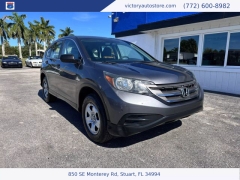Used 2013 Honda CR-V 4d SUV FWD LX at Victory Auto Store near Stuart, FL