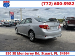 Used 2010  Toyota Corolla 4d Sedan S Auto at Victory Auto Store near Stuart&comma; FL