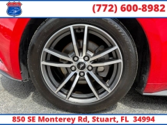 Used 2017  Ford Mustang 2d Fastback EcoBoost Premium at Victory Auto Store near Stuart, FL