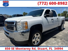 Used 2013  Chevrolet Silverado 2500HD 4WD Crew Cab 153&period;7" Work Truck at Victory Auto Store near Stuart&comma; FL