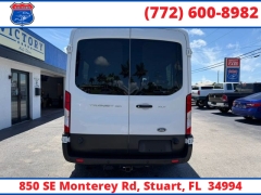 Used 2019  Ford Transit Passenger Wagon T-350 148" Med Roof Sliding RH Dr at Victory Auto Store near Stuart&comma; FL