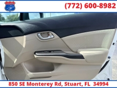 Used 2015  Honda Civic Sedan 4d LX CVT at Victory Auto Store near Stuart&comma; FL