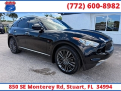 Used 2017  INFINITI QX70 4d SUV RWD at Victory Auto Store near Stuart&comma; FL