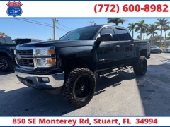 Used 2014  Chevrolet Silverado 1500 4WD Crew Cab LT at Victory Auto Store near Stuart&comma; FL