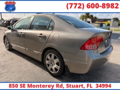 Used 2007  Honda Civic Sedan 4d LX Auto at Victory Auto Store near Stuart&comma; FL