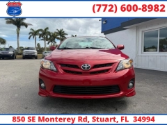 Used 2013  Toyota Corolla 4d Sedan S Auto at Victory Auto Store near Stuart&comma; FL