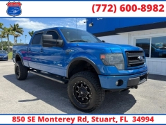 Used 2014  Ford F-150 4WD SuperCrew at Victory Auto Store near Stuart&comma; FL