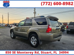 Used 2006  Toyota 4Runner 4d SUV 4WD SR5 (V6) at Victory Auto Store near Stuart, FL