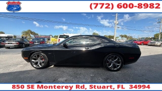 Used 2015  Dodge Challenger 2dr Cpe R&sol;T at Victory Auto Store near Stuart&comma; FL