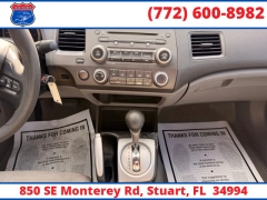 Used 2007  Honda Civic Sedan 4d LX Auto at Victory Auto Store near Stuart&comma; FL