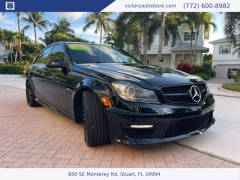 Used 2014 Mercedes-Benz C-Class 4d Sedan C63 AMG at Victory Auto Store near Stuart, FL