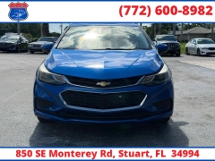 Used 2017  Chevrolet Cruze 4d Sedan LT Auto at Victory Auto Store near Stuart&comma; FL