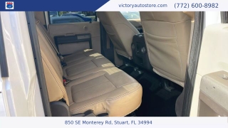 Used 2015 Ford Super Duty F-350 4WD Crew Cab Platinum DRW Longbed at Victory Auto Store near Stuart, FL