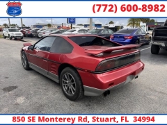 Used 1987  Pontiac Fiero 2d Coupe GT at Victory Auto Store near Stuart&comma; FL