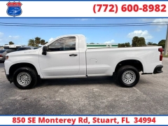 Used 2020  Chevrolet Silverado 1500 2WD Reg Cab Work Truck Longbed at Victory Auto Store near Stuart&comma; FL