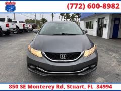 Used 2013  Honda Civic Sdn 4dr Auto EX-L at Victory Auto Store near Stuart&comma; FL