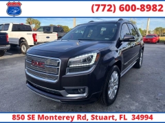 Used 2015  GMC Acadia 4d SUV FWD Denali at Victory Auto Store near Stuart, FL