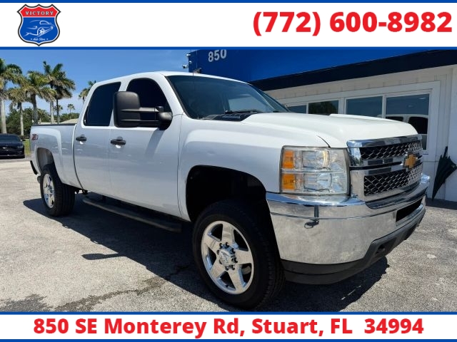 Used 2013  Chevrolet Silverado 2500HD 4WD Crew Cab 153&period;7" Work Truck at Victory Auto Store near Stuart&comma; FL