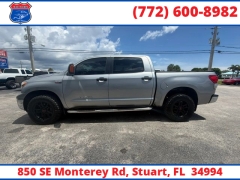 Used 2009  Toyota Tundra 4WD Truck CrewMax 5&period;7L FFV V8 6-Spd AT &lpar;Natl&rpar; at Victory Auto Store near Stuart&comma; FL