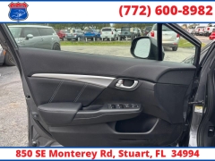 Used 2013  Honda Civic Sdn 4dr Auto EX-L at Victory Auto Store near Stuart&comma; FL