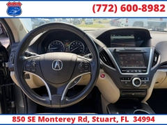 Used 2016  Acura MDX 4d SUV AWD Tech w&sol;Ent Pkg at Victory Auto Store near Stuart&comma; FL