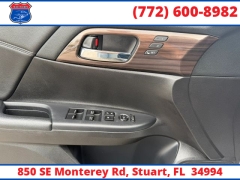 Used 2016  Honda Accord Sedan 4d EX-L V6 at Victory Auto Store near Stuart&comma; FL