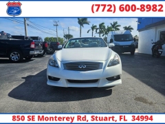 Used 2013  INFINITI IPL G 2d Convertible at Victory Auto Store near Stuart, FL