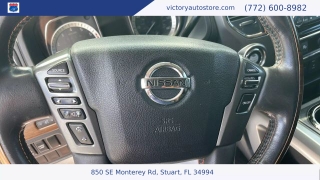 Used 2018 Nissan Titan XD 4x4 Gas Crew Cab Platinum Reserve at Victory Auto Store near Stuart, FL
