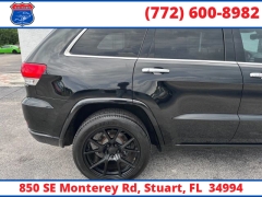 Used 2017  Jeep Grand Cherokee 4d SUV 2WD Overland at Victory Auto Store near Stuart, FL