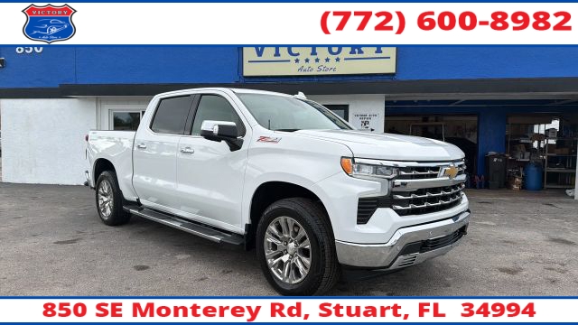 Used 2022  Chevrolet Silverado 1500 4WD Crew Cab 157" LTZ at Victory Auto Store near Stuart&comma; FL