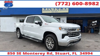 Used 2022  Chevrolet Silverado 1500 4WD Crew Cab 157" LTZ at Victory Auto Store near Stuart&comma; FL