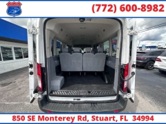 Used 2017  Ford Transit Wagon T-350 148" Med Roof Sliding RH Dr at Victory Auto Store near Stuart, FL
