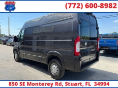 Used 2018  Ram ProMaster Cargo Van 1500 High Roof Van 136" WB at Victory Auto Store near Stuart&comma; FL