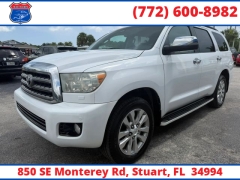 Used 2012  Toyota Sequoia 4d SUV RWD Limited at Victory Auto Store near Stuart&comma; FL