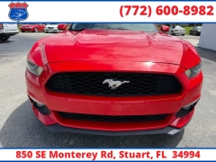 Used 2017  Ford Mustang 2d Fastback EcoBoost Premium at Victory Auto Store near Stuart, FL