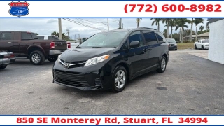 Used 2019  Toyota Sienna 4d Wagon FWD LE 7-Pass Auto Access Seat at Victory Auto Store near Stuart&comma; FL