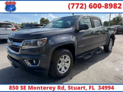 Used 2016  Chevrolet Colorado 4WD Crew Cab 140&period;5" LT at Victory Auto Store near Stuart&comma; FL