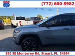 Used 2019  Jeep Compass 4d SUV 4WD Trailhawk at Victory Auto Store near Stuart&comma; FL