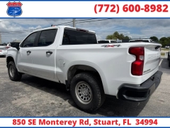 Used 2019  Chevrolet Silverado 1500 4WD Crew Cab 147" Work Truck at Victory Auto Store near Stuart&comma; FL