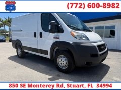 Used 2022  Ram ProMaster Cargo Van 1500 Low Roof 118" WB at Victory Auto Store near Stuart&comma; FL