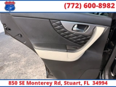 Used 2017  INFINITI QX70 4d SUV RWD at Victory Auto Store near Stuart&comma; FL