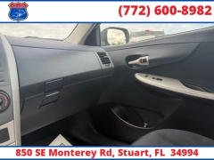 Used 2010  Toyota Corolla 4d Sedan S Auto at Victory Auto Store near Stuart&comma; FL