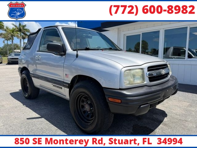 Used 2002  Chevrolet Tracker 2d SUV Convertible RWD at Victory Auto Store near Stuart&comma; FL