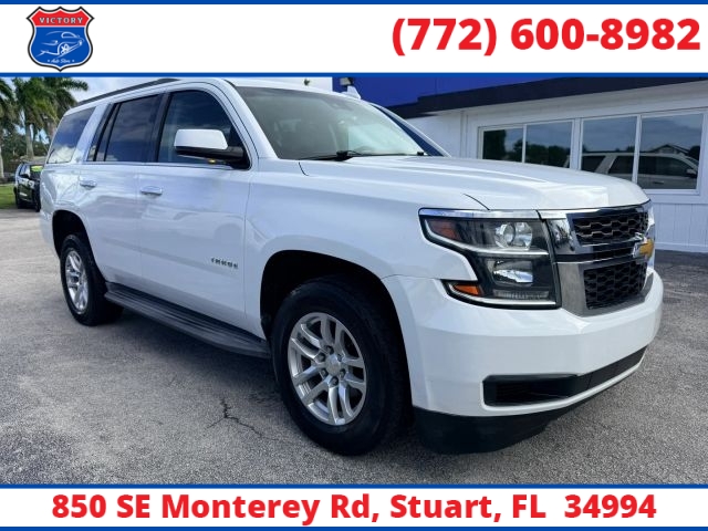 Used 2016  Chevrolet Tahoe 4d SUV RWD LT at Victory Auto Store near Stuart&comma; FL