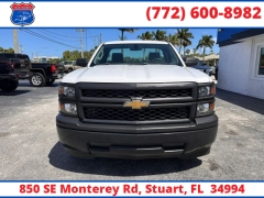 Used 2014  Chevrolet Silverado 1500 2WD Reg Cab 133&period;0" Work Truck w&sol;1WT at Victory Auto Store near Stuart&comma; FL