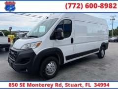 Used 2023  Ram ProMaster Cargo Van 2500 High Roof 159" WB at Victory Auto Store near Stuart&comma; FL